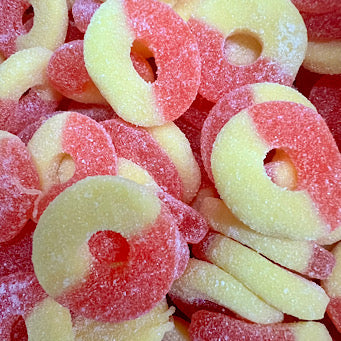 Gummy Peach Rings