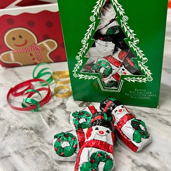 Milk Chocolate Foil Snowmen