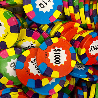 Foiled Chocolate Poker Chips